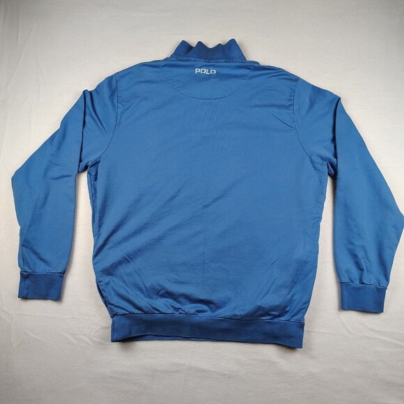 Polo Golf Ralph Lauren Sweatshirt Myrtle Beach National 1/4 Zip Pockets Sz L - Picture 2 of 11